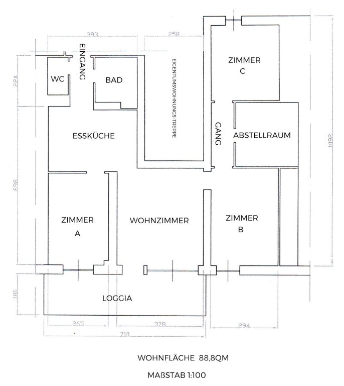 Wohnung zum Kauf 120.000 € 4 Zimmer 78 m²<br/>Wohnfläche St. Urban 9554