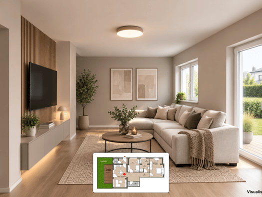 Terrassenwohnung zum Kauf provisionsfrei 306.000 € 3 Zimmer 90 m² Geschoss EG/1 Am Bahndamm 48 Kirchweyhe Weyhe 28844