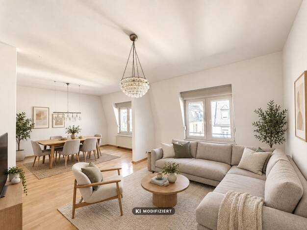 Wohnung zum Kauf 650.000 € 4 Zimmer 100,4 m² 4. Geschoss Nordend-Ost Frankfurt am Main 60385