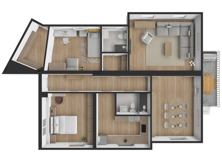 Mehrfamilienhaus zum Kauf 940.000 € 34 Zimmer 673 m² 757 m² Grundstück Borbeck-Mitte Essen / Borbeck-Mitte 45355