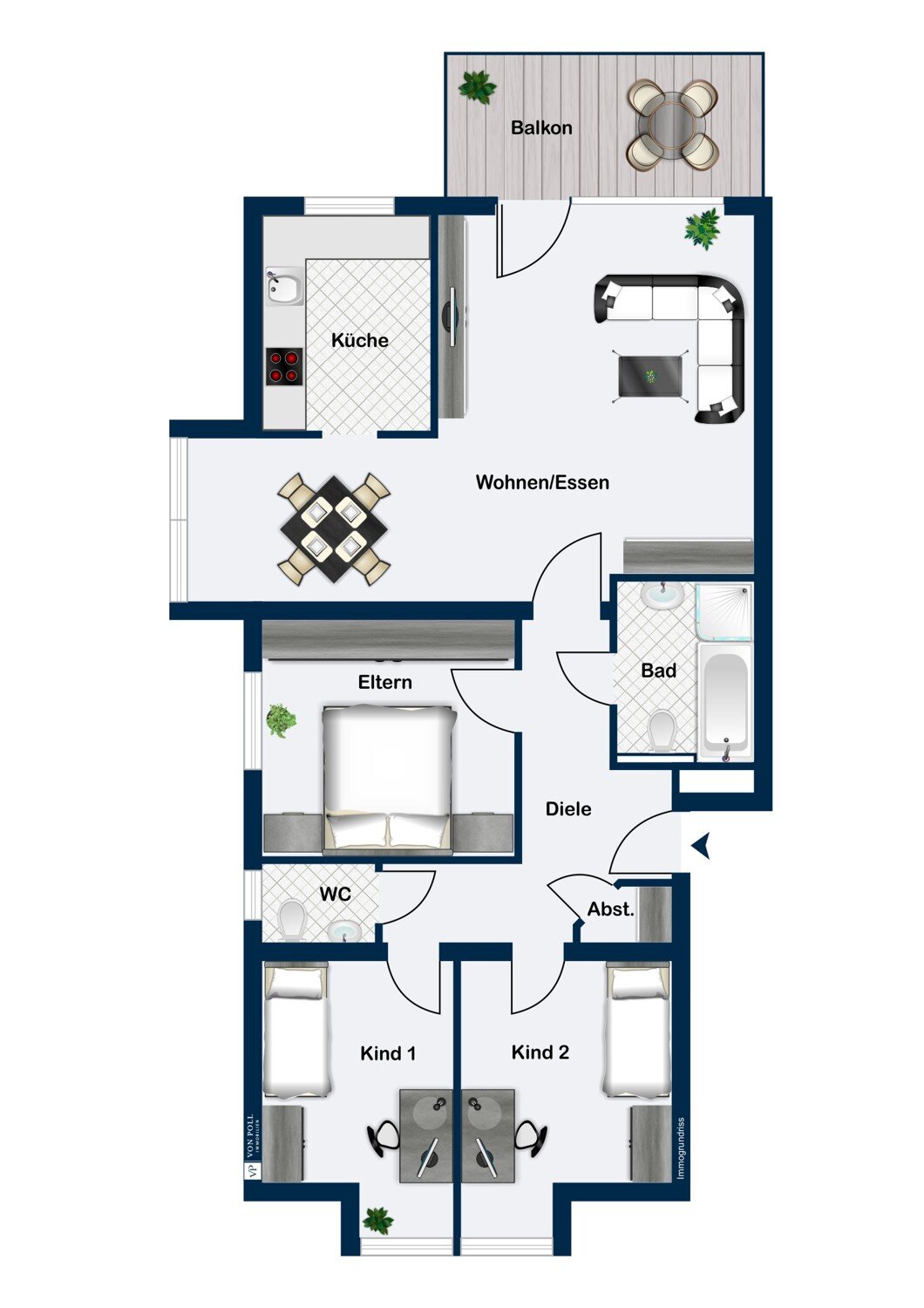 Wohnung zum Kauf 265.900 € 4 Zimmer 92 m²<br/>Wohnfläche 1.<br/>Geschoss Kohlscheid Herzogenrath / Kohlscheid 52134