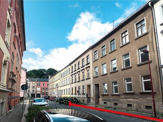 Mehrfamilienhaus zum Kauf 9.500 € 7 Zimmer 463 m² 680 m² Grundstück Friedrich-Ebert-Straße 35 Auerbach 08209