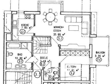 Wohnung zur Miete 623 € 4 Zimmer 83 m² Dachgeschoss, 3. Geschoss An der alten Gärtnerei 5 Wallrabs Hildburghausen 98646