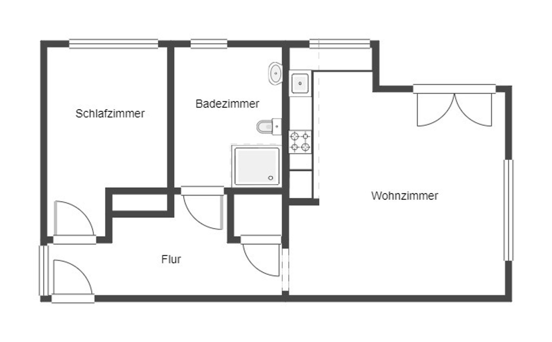 Wohnung zum Kauf 395.000 € 2 Zimmer 60,3 m²<br/>Wohnfläche EG<br/>Geschoss Holstentor - Nord Lübeck 23556