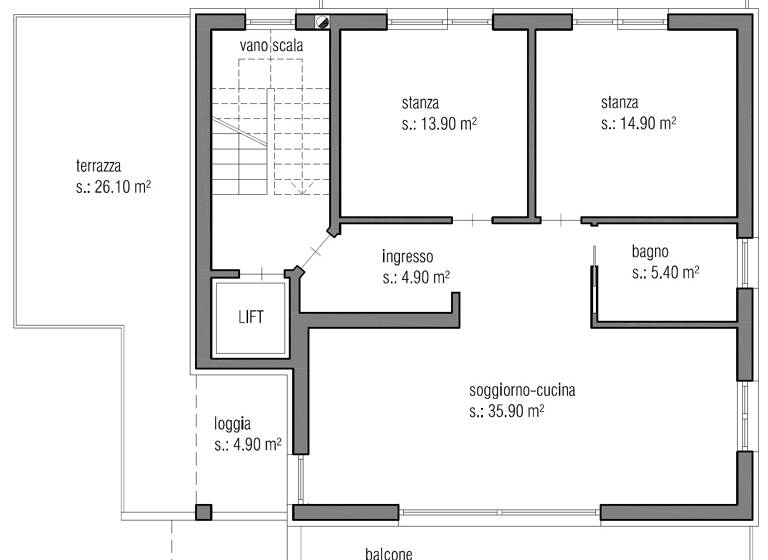 Terrassenwohnung zum Kauf - Erstbezug 445.000 € 3 Zimmer 135 m² 1. Geschoss frei ab sofort Bahnhofstraße Naturns