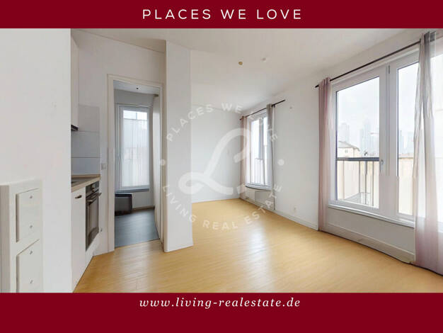 Studio zum Kauf 269.000 € 1 Zimmer 37,5 m² 4. Geschoss Gallus Frankfurt am Main / Gallusviertel 60326