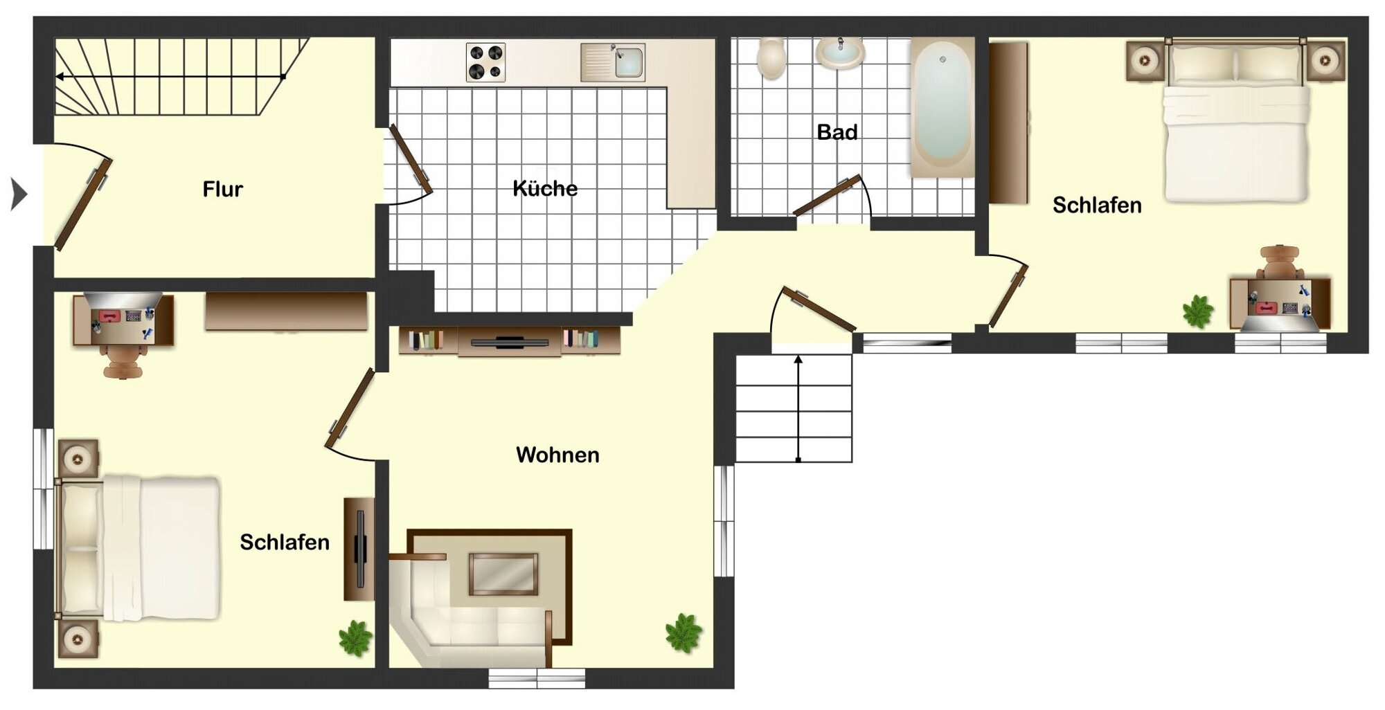 Mehrfamilienhaus zum Kauf 339.000 € 7 Zimmer 147 m²<br/>Wohnfläche 1.042 m²<br/>Grundstück Haan Haan 42781