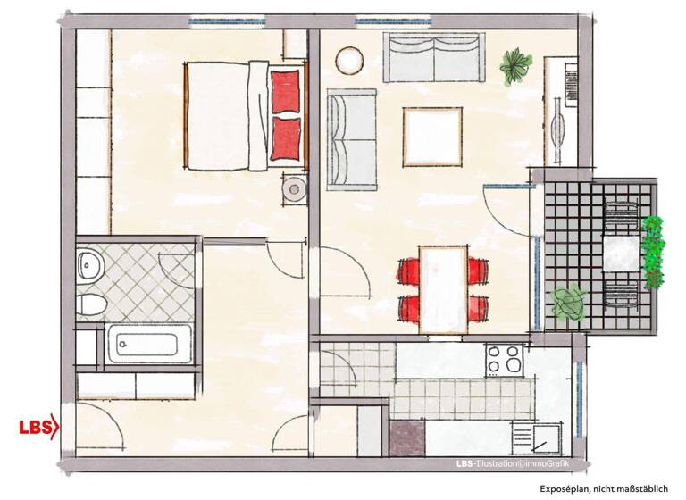 Wohnung zum Kauf 143.000 € 3 Zimmer 67 m² Harzstraße 1 Mitte Heiligenhaus 42579