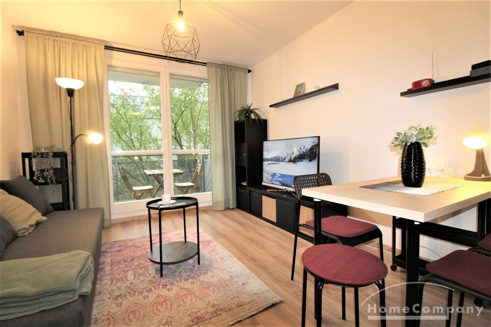 Wohnung zur Miete Wohnen auf Zeit 1.250 € 2 Zimmer 52 m²<br/>Wohnfläche 31.08.2025<br/>Verfügbarkeit Äußere Neustadt (Görlitzer Str.) Dresden 01099