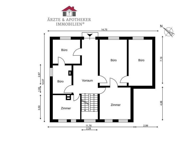 Stadthaus zum Kauf 249.000 € 9 Zimmer 252 m² 199 m² Grundstück Marne 25709