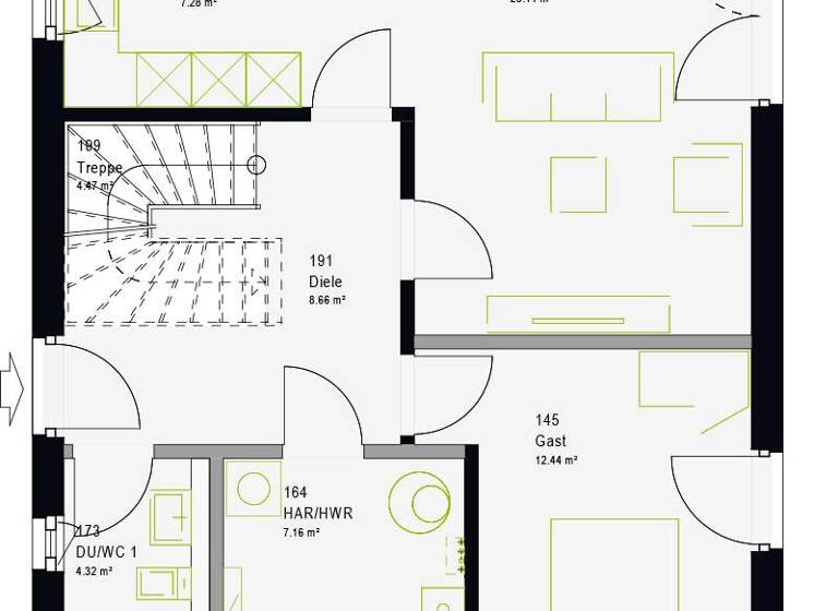 Einfamilienhaus zum Kauf provisionsfrei 429.749 € 5 Zimmer 131 m²<br/>Wohnfläche 550 m²<br/>Grundstück Augustdorf 32832