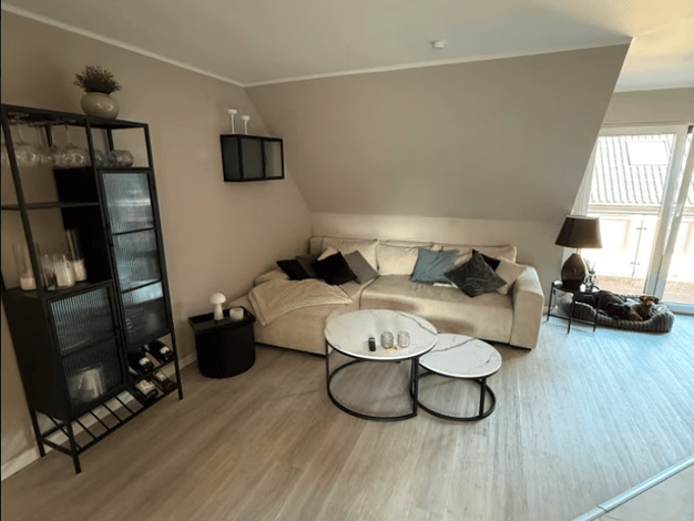 Wohnung zur Miete 630 € 2,5 Zimmer 50 m² Geschoss 1/2 frei ab sofort Nordstadt Flensburg 24939