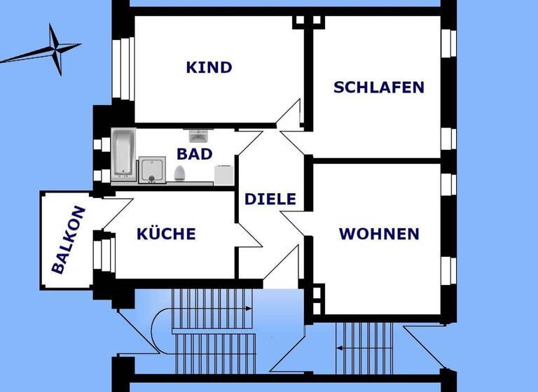Wohnung zur Miete 748 € 3 Zimmer 93,5 m² EG Prof.-Dr.-Friedrich-Schneider-Straße 4 Greiz 07973