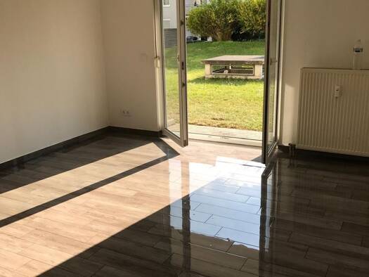 Terrassenwohnung zur Miete 800 € 2 Zimmer 51 m² Geschoss EG/1 frei ab sofort Neckarau Mannheim 68199
