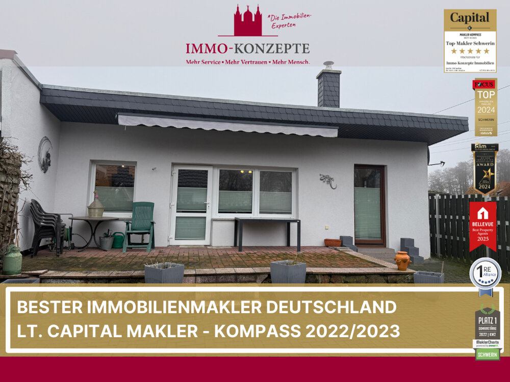 Bungalow zum Kauf 99.900 € 2 Zimmer 40 m²<br/>Wohnfläche 202 m²<br/>Grundstück Retgendorf Retgendorf / Flessenow 19067