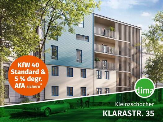Maisonette zum Kauf - Neubau 650.000 € 5 Zimmer 118,1 m² 3. Geschoss Klarastraße 35 Kleinzschocher Südwest 04229
