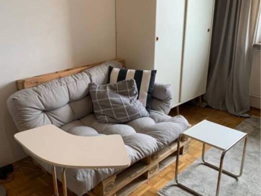 Wohnung zur Miete 1.020 € 1 Zimmer 34 m² frei ab 01.08.2026 Schleißheimer Straße 126 Schwabing-West München 80797