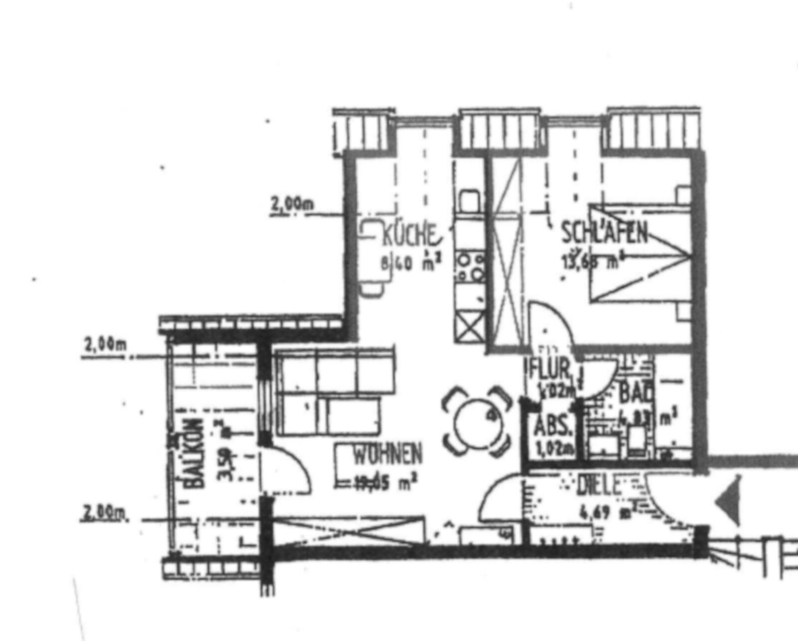 Wohnung zur Miete 770 € 3 Zimmer 74 m²<br/>Wohnfläche 2.<br/>Geschoss 01.03.2025<br/>Verfügbarkeit Süd Schwabach 91126