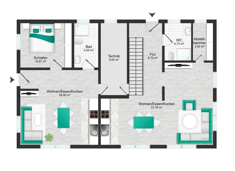 Einfamilienhaus zum Kauf 980.000 € 7 Zimmer 191,3 m² 500 m² Grundstück Stoffen Pürgen / Stoffen 86932