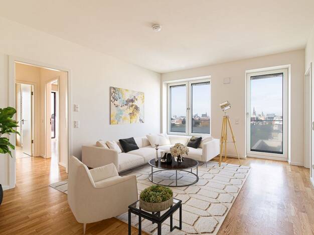 Wohnung zur Miete 1.800 € 2 Zimmer 88 m² Hamburg 20099