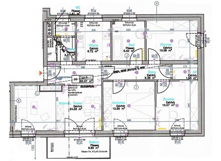 Wohnung zur Miete 822 € 82,1 m² Am Bach 8/6 Röschitz 3743
