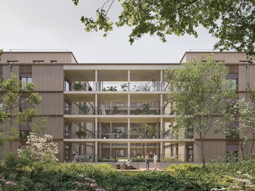 Wohnung zum Kauf - Erstbezug provisionsfrei 669.900 € 2 Zimmer 61,4 m² 1. Geschoss Unterbiberger Straße 15 Ramersdorf-Perlach München 81737