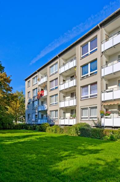 Wohnung zur Miete 479 € 2 Zimmer 56 m² 1. Geschoss Feldstraße 13 Bergheim Duisburg 47228