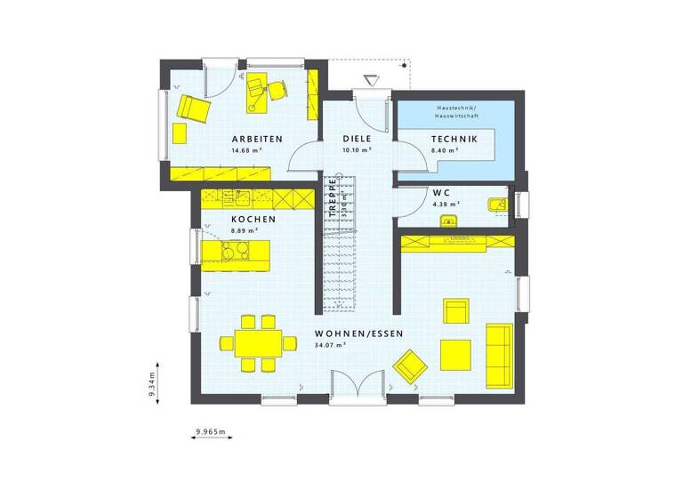 Stadthaus zum Kauf provisionsfrei 608.495 € 6 Zimmer 154 m² 590 m² Grundstück Mahlberg 77972