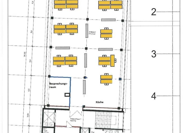 Bürofläche zur Miete 6,80 € 766 m² Bürofläche Beiertheim-Bulach Karlsruhe 76135