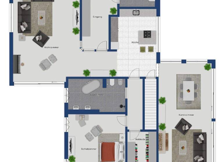 Bungalow zur Miete 3.750 € 4 Zimmer 200 m² 1.276 m² Grundstück Holzen Dortmund 44267