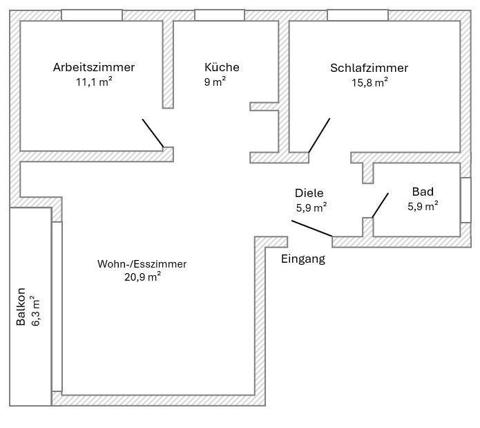 Wohnung zum Kauf provisionsfrei 205.000 € 3 Zimmer 73,4 m²<br/>Wohnfläche EG<br/>Geschoss Schwebheim 97525