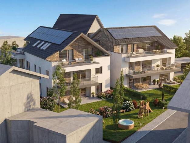 Wohnung zum Kauf - Erstbezug provisionsfrei 375.000 € 2 Zimmer 53,5 m² 1. Geschoss Obertrum 5162