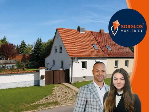 Doppelhaushälfte zum Kauf 99.000 € 3 Zimmer 87,9 m² 670 m² Grundstück Groß Ammensleben Niedere Börde 39326