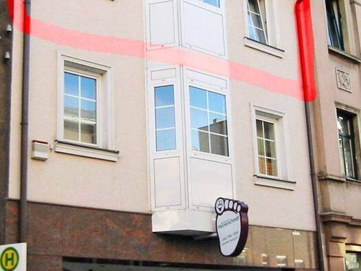 Wohnung zur Miete 350 € 2 Zimmer 55 m² Pößneck,Stadt Pößneck 07381