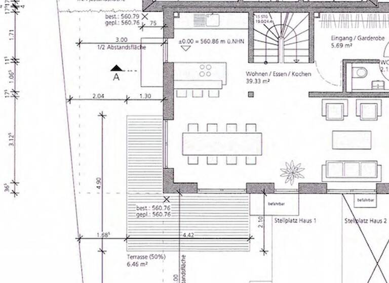 Doppelhaushälfte zum Kauf provisionsfrei 930.000 € 6 Zimmer 133,7 m² 178 m² Grundstück Rosenstr. Argelsried Gilching 82205