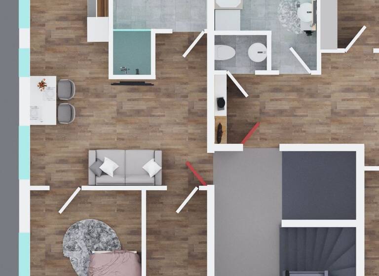 Studio zum Kauf - Erstbezug provisionsfrei 257.500 € 2 Zimmer 50 m² 1. Geschoss Trier-Nord Trier 54292