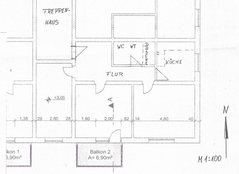 Wohnung zur Miete 650 € 3 Zimmer 87 m²<br/>Wohnfläche 1/1<br/>Geschoss Rotdornweg (Roßlau) 12 Roßlau Dessau-Roßlau 06862