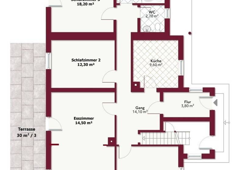Wohnung zum Kauf 520.000 € 4 Zimmer 135,1 m² EG Chieming 83339
