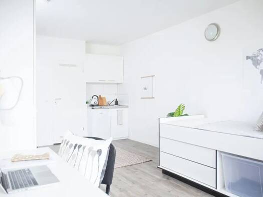 Studio zur Miete 609 € 1 Zimmer 24 m² Geschoss 1/5 frei ab sofort Walmanger 10 Borbeck-Mitte Stadtbezirk IV 45355