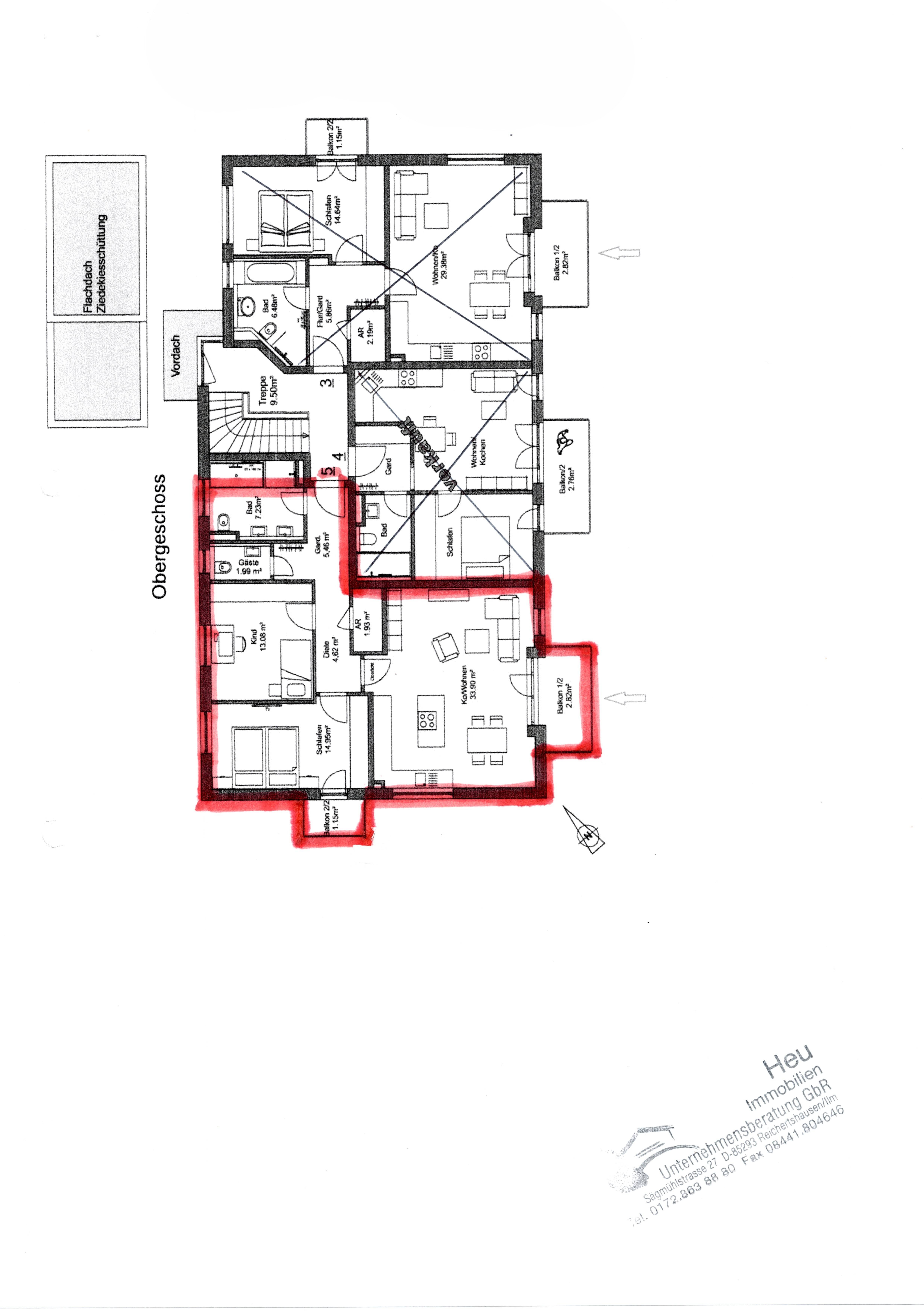 Wohnung zum Kauf 761.000 € 3 Zimmer 87,1 m²<br/>Wohnfläche 1.<br/>Geschoss Lohhof Unterschleißheim 85716