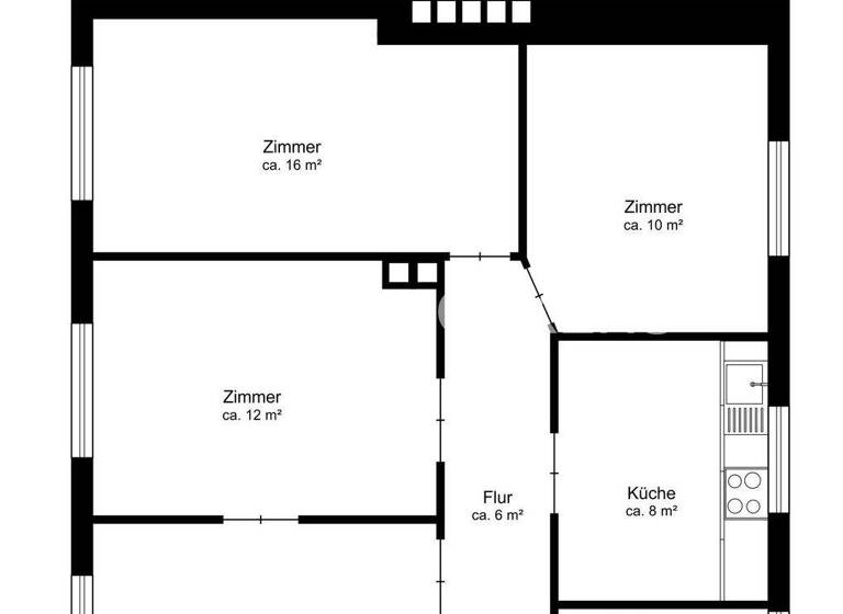 Studio zum Kauf 545.000 € 4 Zimmer 68 m² 2. Geschoss Sternschanze Hamburg 20357