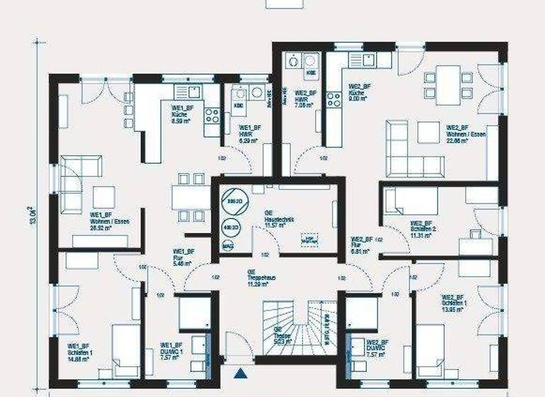 Haus zum Kauf 10 Zimmer 306,3 m² 800 m² Grundstück Emsdetten 48282