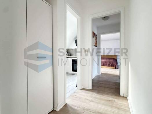 Wohnung zur Miete 1.100 € 2 Zimmer 52 m² 4. Geschoss Süd Stuttgart 70199