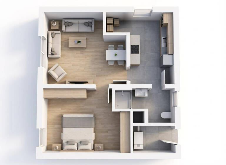 Wohnung zum Kauf provisionsfrei 119.000 € 2 Zimmer 37 m² EG Damlos 23738
