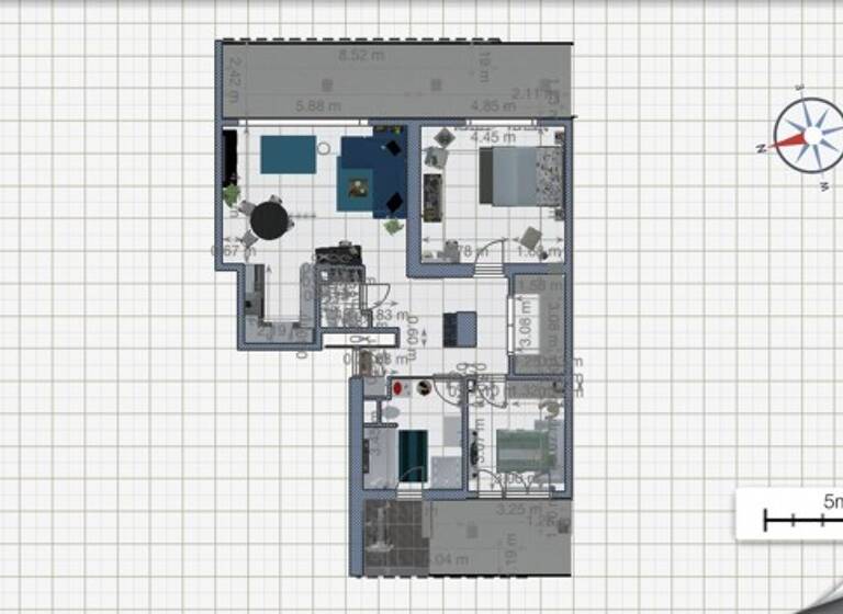 Wohnung zum Kauf 500.000 € 3 Zimmer 90 m² Budapest 1024