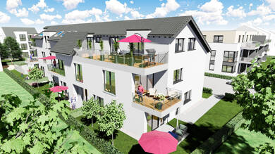 Wohnung zum Kauf - Neubau provisionsfrei 443.200 € 4 Zimmer 96 m² Batzkuhler Weg 2 Broichweiden Würselen 52146