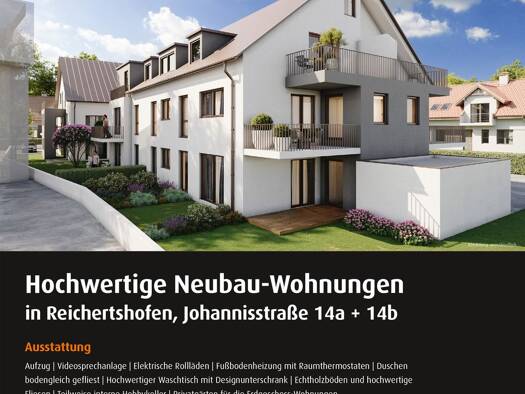 Wohnung zum Kauf - Erstbezug provisionsfrei 389.000 € 3 Zimmer 78,3 m² 2. Geschoss Johannisstraße 14 Reichertshofen Reichertshofen 85084