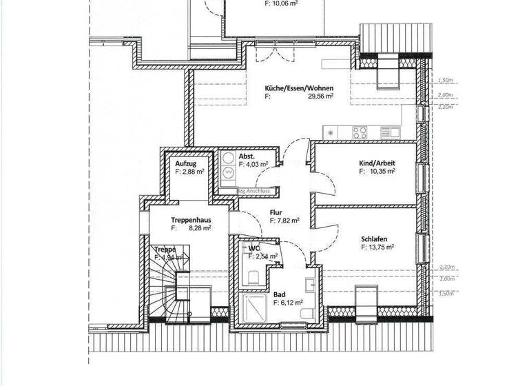 Wohnung zum Kauf provisionsfrei 353.200 € 3 Zimmer 76,7 m² 3. Geschoss Südmoslesfehn Wardenburg 26203