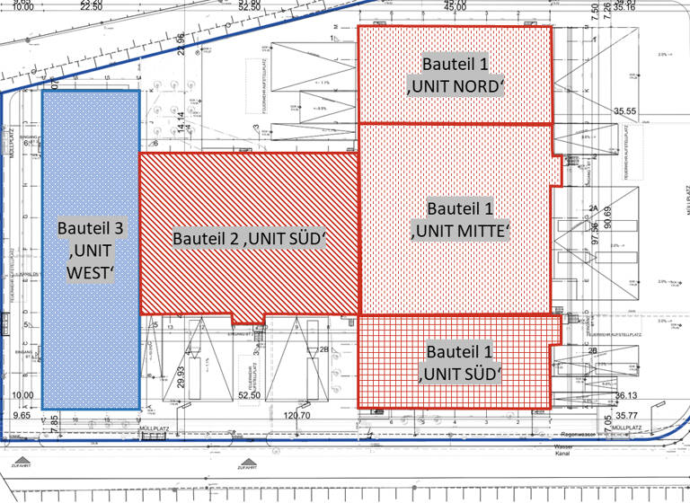 Logistikzentrum zur Miete 659 m² Lagerfläche Flughafen Wien 1300