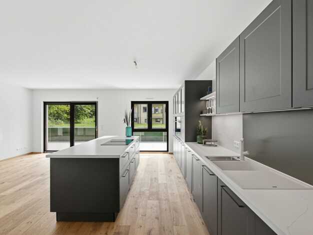 Terrassenwohnung zum Kauf - Erstbezug provisionsfrei 547.000 € 4,5 Zimmer 126 m² EG Paunsdorf Ost 04329